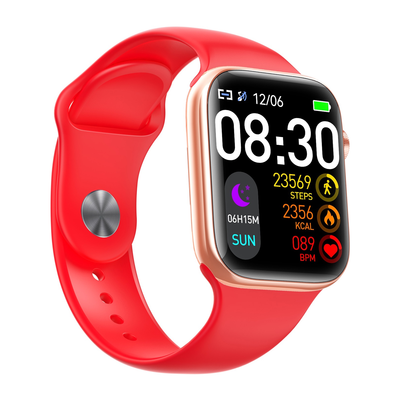 Smart watch (Red Color)